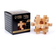 Головоломка деревянная Игры разума "Сложный крест" Puzzle