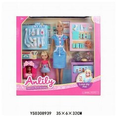 Кукла 99277 Anlily ветклиника в коробке