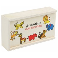 Настольная игра Фабрика Фантазий Веселое домино. Звери