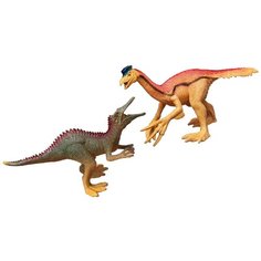 Фигурки ABtoys Юный натуралист. Динозавры: Овираптор против Ирритатора, 2 шт.