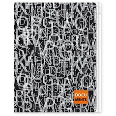 Папка для документов арт.46698/6/120 буквы (А4, 24.8х33, семь отделений, пластик, внутренние папки-уголки, внутреннее отделение на гибкой молнии, УФ печать, ) Феникс