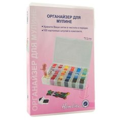 Органайзер Hemline для хранения нитей мулине, 18 х 28 х 4 см (артикул M3003. L)
