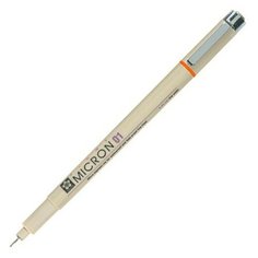 Ручка капиллярная Pigma Micron 0.25мм Оранжевый Sakura