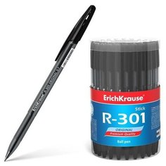 Ручка шариковая Erich Krause R-301 Original Stick, стержень черный 0,7 мм