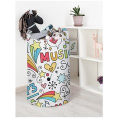 Корзина для игрушек JoyArty "Музыкальный сон" 40x60 см