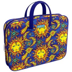 Папка текстильная на молнии ErichKrause® с ручками Art Sun, A4+