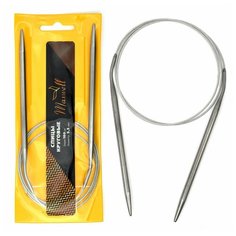 Спицы для вязания круговые Maxwell Gold, металлические на тросике 100-55 ?5,5 мм /100 см
