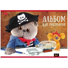Альбом для рисования "Кот Басик", А4, 30 листов Hatber