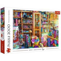 Пазл Trefl 2000 деталей: Кошачий рай