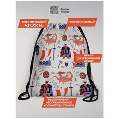 Мешок для обуви Gustav House "Викинги" 38х42 см