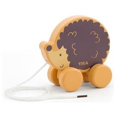 VIGA Каталка на веревочке Ёжик 44003 с 1,5 лет