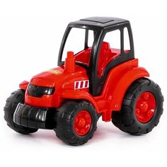 Машинка Полесье Трактор Чемпион (в сеточке) красный 36х22,5х26 см П-6683/красный