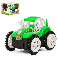Трактор-перевёртыш «Фермер», работает от батареек, цвета микс Noname