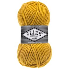 ALIZE Пряжа "Superlana Maxi" 75% акрил, 25% шерсть 100м/100гр (488 цыплёнок)
