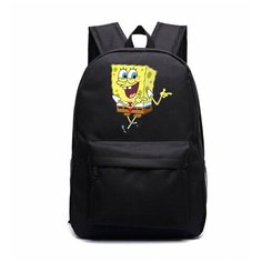 Рюкзак Губка Боб (Sponge Bob) черный №1 Noname