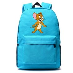 Рюкзак Мышонок Джерри (Tom and Jerry) голубой №1 Noname