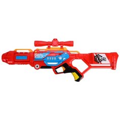 Игрушка Blaze Storm с мягкими пулями (тройной выстрел) 7068, красный