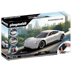 Гоночная машина Playmobil Porsche Mission E 70765, 27.5 см, белый