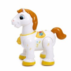 Робот интерактивный "Лошадка", радиоуправляемый, русский звуковой чип Zhorya