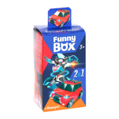 Набор для детей Funny Box «Трансформеры» Набор: карточка, фигурка, лист наклеек, микс Woow Toys