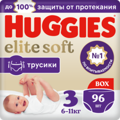 Elite Soft трусики 3 (6-11 кг) Huggies