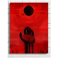 Картина по номерам Аниме берсерк (Гатс, Гриффит, Каска) - 7742 В 30x40