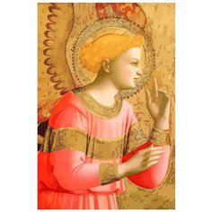 Картина по номерам на холсте Ангел Благовещания 5031 40x60