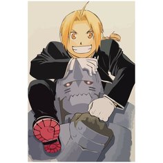 Картина по номерам на холсте стальной алхимик - 582 40X60