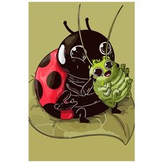 Картина по номерам на холсте Милые животные (котики, собачки) 5615 40x60