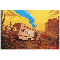 Картина по номерам на холсте Во все тяжкие - 9