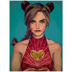 Картина по номерам на холсте Аниме JOJO - 6201 В 30x40