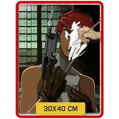 Картина по номерам на холсте аниме Dead Space 5721 30x40