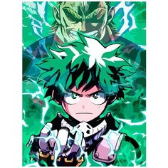 Картина по номерам на холсте Аниме Моя геройская академия - 7437 В 30x40