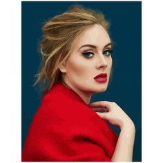 Картина по номерам на холсте Adele - 350 30X40