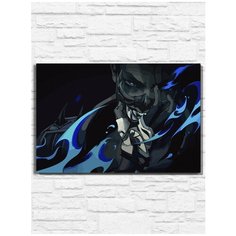 Картина по номерам на холсте Игра Undertale (PS 5, PS 4, PS 3, Xbox 360, Xbox ONE, PC, ios) - 9471 Г 60x40