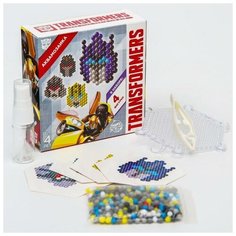Аквамозаика "Трансформеры" Transformers, 4 фигурки, маски Hasbro