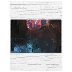 Картина по номерам на холсте Darksiders (дарксайдерс, PS, Xbox, PC, Switch) - 10348 60х40