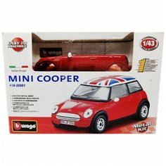 Сборная модель Mini Cooper 1:43 Bburago 18-35001