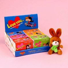 Мягкая игрушка «Моей половинке», 12 см, цвета микс Milo Toys