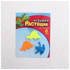 Растущие животные "Насекомые", набор 3 шт, микс Noname