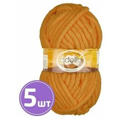 Пряжа Adelia DOLLY (31), оранжевый, 5 шт. по 100 г