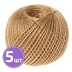Пряжа ПНК им. Кирова Ирис (5904), песочный, 5 шт. по 25 г