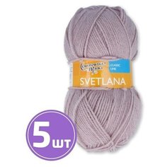 Пряжа Семеновская пряжа Svetlana (1042), светлый ковыль 5 шт. по 100 г
