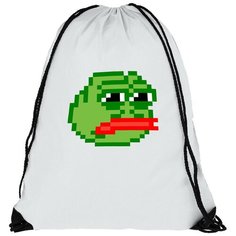 Мешок для сменной обуви пиксель арт - 6924 Brut Boxers