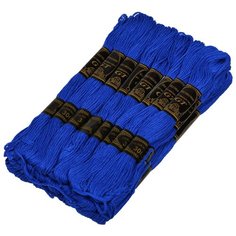 Нитки мулине IDEAL арт. МШ (100% хлопок) 24х8м цв.306 василек