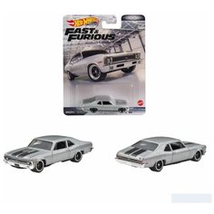 Детская Машинка 1:64 Hot Wheels Premium Редкая модель 70 CHEVROLET NOVA SS из серии FAST & FURIOUS