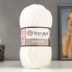 YarnArt Пряжа "Shetland" 30% шерсть верджин, 70% акрил 220м/100гр (501 белый)