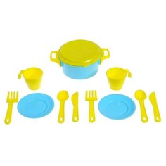 Набор посуды для кукол, «Хозяйка» на 2 персоны Alternativa