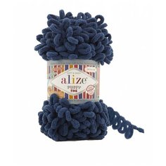 Пряжа Alize Puffy Fine, 100 г, 14.5 м, 5 шт., 93 петроль