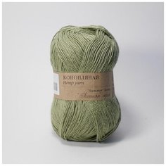 Пряжа Пехорка Конопляная, 70 % хлопок, 30 % конопля, 50 г, 280 м, 5 шт., 238 светлая полынь